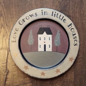 The Hearthside Collection by Barbara Lloyd Folk Art Plate